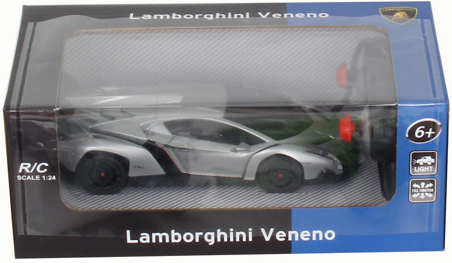 Радиоуправляем Модел 1:24 – R/C Lamborghini Veneno, 27×14×11 см